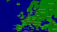 Europe (Type 2) Towns + Borders 1920x1080